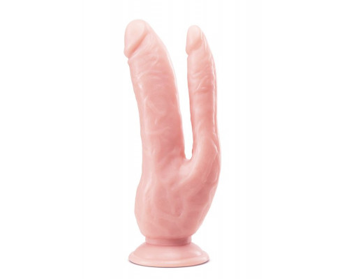 Заказать Телесный фаллоимитатор 8 Inch DP Cock - 20,32 см.