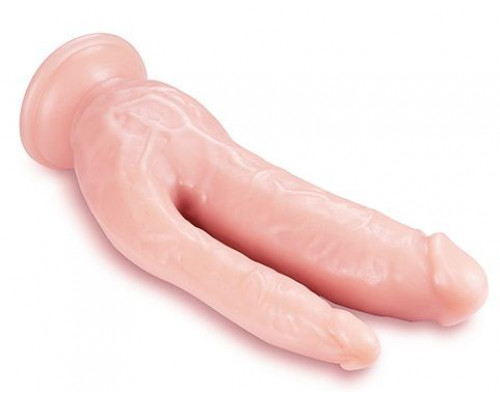 Заказать Телесный фаллоимитатор 8 Inch DP Cock - 20,32 см.