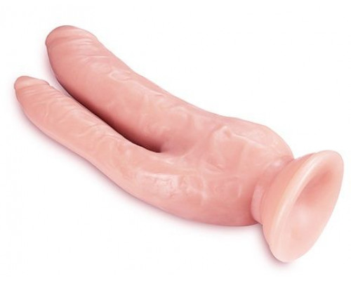 Заказать Телесный фаллоимитатор 8 Inch DP Cock - 20,32 см.