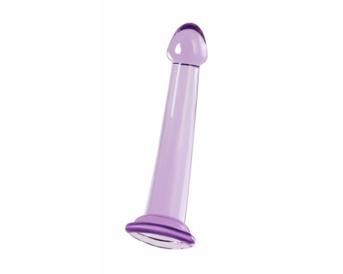 Фиолетовый фаллоимитатор Jelly Dildo S - 15,5 см.