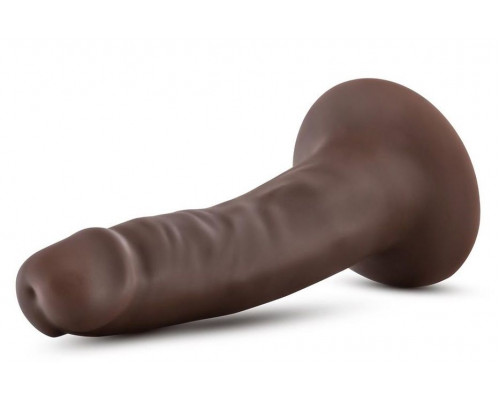 Коричневый фаллоимитатор-реалистик 5 Inch Posable Dildo - 13,9 см.