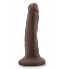 Коричневый фаллоимитатор-реалистик 5 Inch Posable Dildo - 13,9 см.