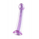 Фиолетовый фаллоимитатор Jelly Dildo M - 18 см.