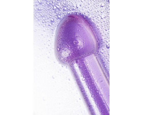 Фиолетовый фаллоимитатор Jelly Dildo S - 15,5 см.