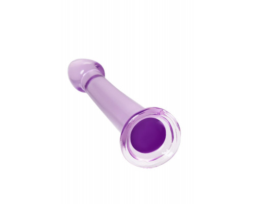 Фиолетовый фаллоимитатор Jelly Dildo S - 15,5 см.