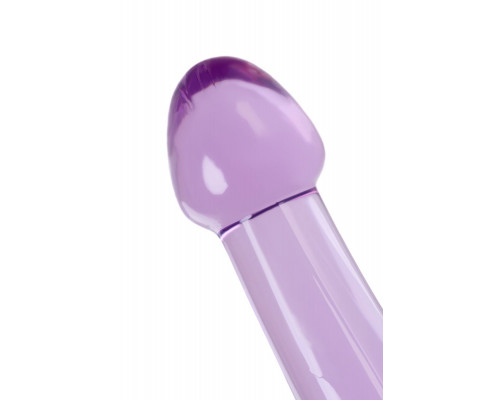 Фиолетовый фаллоимитатор Jelly Dildo S - 15,5 см.