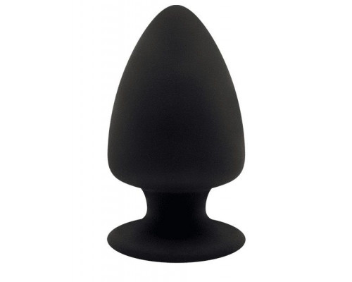 Заказать Черная анальная втулка Premium Silicone Plug XS - 8 см.