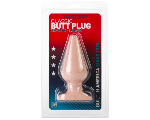 Заказать Анальная пробка телесного цвета Butt Plugs Smooth Classic Large - 14 см.