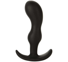 Черная анальная пробка для ношения Mood Naughty 2 4.5  Silicone - 11,4 см.