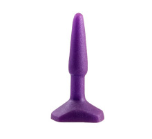 Фиолетовый анальный стимулятор Small Anal Plug Purple - 12 см.