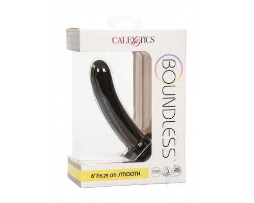 Заказать Черный анальный стимулятор Silicone Smooth Probe - 15,25 см.