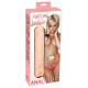 Заказать Анальный вибратор Nature Skin Anal Vibe - 21,5 см.