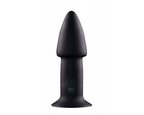 Заказать Черный анальный вибратор 5INCH RECHARGEABLE BUTTPLUG - 12,7 см.