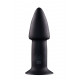 Заказать Черный анальный вибратор 5INCH RECHARGEABLE BUTTPLUG - 12,7 см.