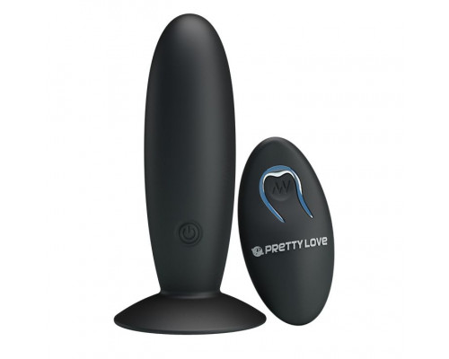 Заказать Анальная пробка с вибрацией и пультом управления Remote Control Vibrating Plug - 11 см.