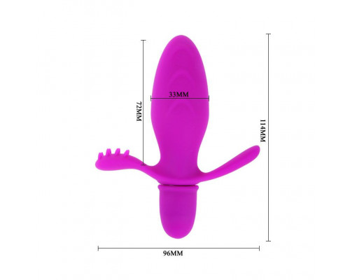 Заказать Анальный стимулятор с вибрацией Fitch - 11,4 см.