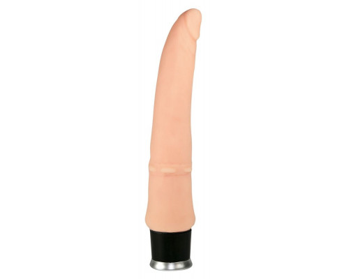 Заказать Анальный вибратор Nature Skin Anal Vibe - 21,5 см.