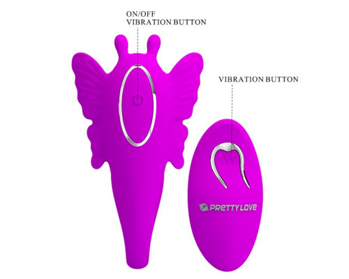 Заказать Лиловый вибромассажер для пар Chimera с пультом ДУ