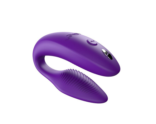 Фиолетовый вибратор для пар We-Vibe Sync 2