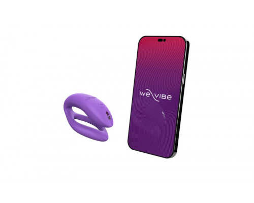 Фиолетовый вибратор для пар We-Vibe Sync O