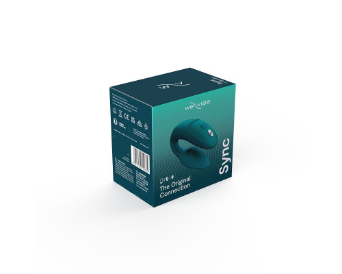 Зеленый вибратор для пар We-Vibe Sync 2