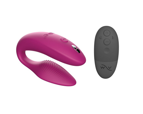 Розовый вибратор для пар We-Vibe Sync 2