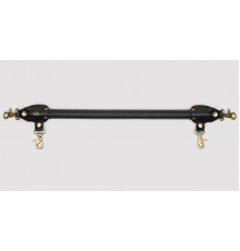 Черная распорка для ног Bound to You Faux Leather Spreader Bar - 50,8 см.