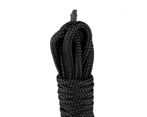 Заказать Черная веревка для бондажа Easytoys Bondage Rope - 5 м.