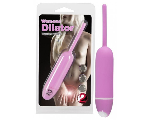 Розовый женский уретральный дилятор Womens Dilator