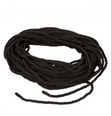 Черная веревка для шибари BDSM Rope - 30 м.