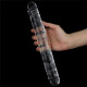 Заказать Прозрачный двусторонний фаллоимитатор Flawless Clear Double Dildo - 30 см.