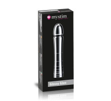 Фаллоимитатор для электростимуляции Glossy Glen Dildo - 14 см.