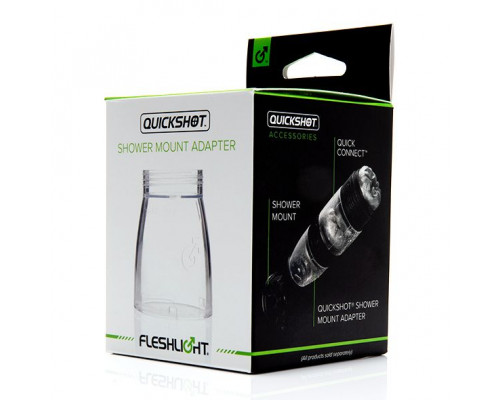 Заказать Адаптер для мастурбаторов Fleshlight Quickshot и присоски Shower Mount