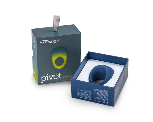 Заказать Синее эрекционное виброкольцо We-vibe Pivot