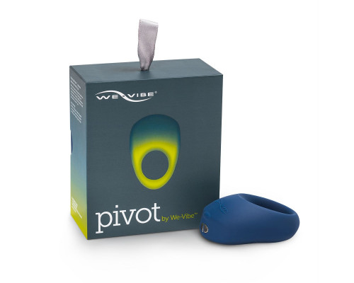 Заказать Синее эрекционное виброкольцо We-vibe Pivot