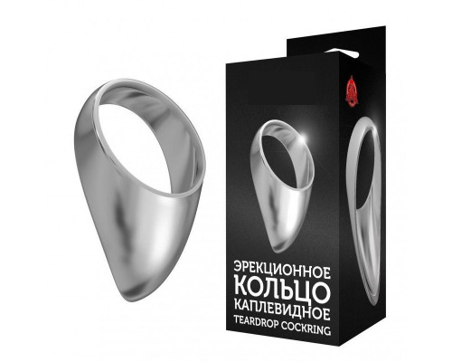 Заказать Большое каплевидное эрекционное кольцо TEARDROP COCKRING