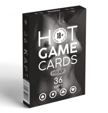 Игральные карты HOT GAME CARDS НУАР - 36 шт.