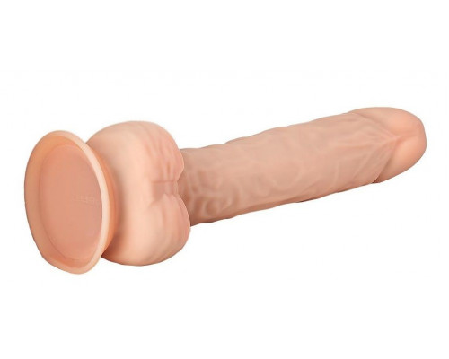 Телесный фаллоимитатор-гигант XXL Dildo - 38 см.