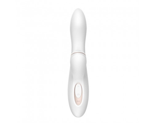 Вибромассажер с вакуумно-волновой клиторальной стимуляцией Satisfyer Pro + G-Spot - 22 см.