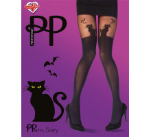 Колготки с имитацией чулок Halloween Cat Tights