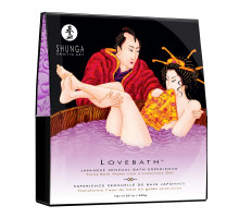 Соль для ванны Lovebath Sensual lotus, превращающая воду в гель - 650 гр.