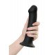 Заказать Черный фаллос на присоске Silicone Bendable Dildo XL - 20 см.