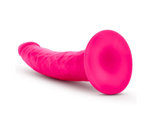 Розовый фаллоимитатор 7.5 Inch Silicone Dual Density Cock - 19 см.