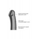 Заказать Черный фаллос на присоске Silicone Bendable Dildo XL - 20 см.