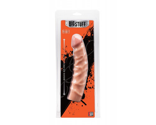 Заказать Телесный фаллоимитатор BIGSTUFF DONG 8.5INCH - 22 см.