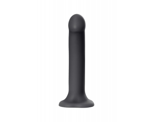 Заказать Черный фаллос на присоске Silicone Bendable Dildo XL - 20 см.