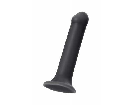 Заказать Черный фаллос на присоске Silicone Bendable Dildo XL - 20 см.