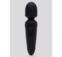 Черный мини-wand Sensation Rechargeable Mini Wand Vibrator - 10,1 см.