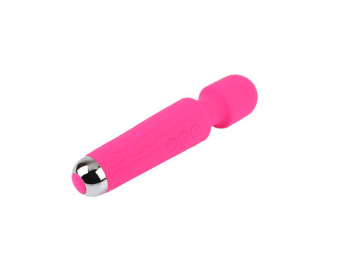 Розовый жезловый вибратор Wacko Touch Massager - 20,3 см.