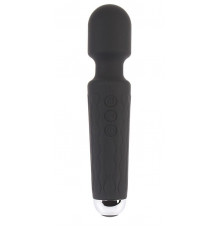 Черный жезловый вибратор Wacko Touch Massager - 20,3 см.